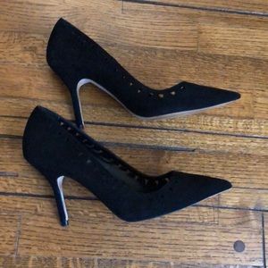 Zara suede pump